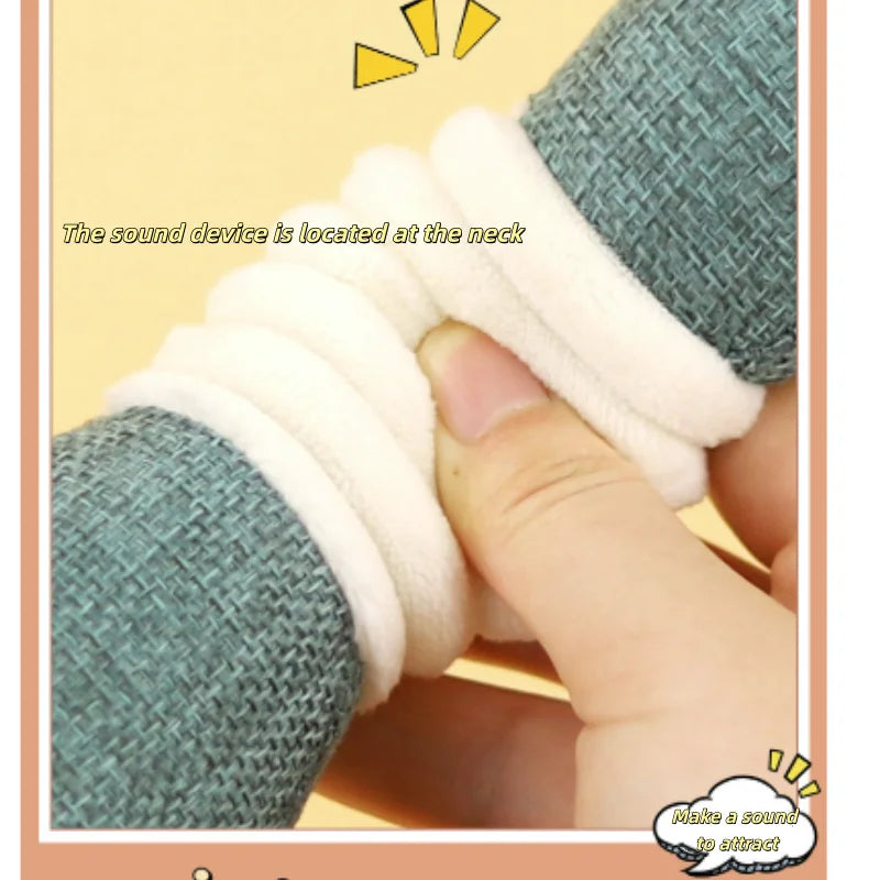 Teeth Grinding Catnip Toys Funny Interactive Plush Cat Toy Pet Kitten Chewing Vocal Toy Claws Thumb Bite Cat mint For Cats