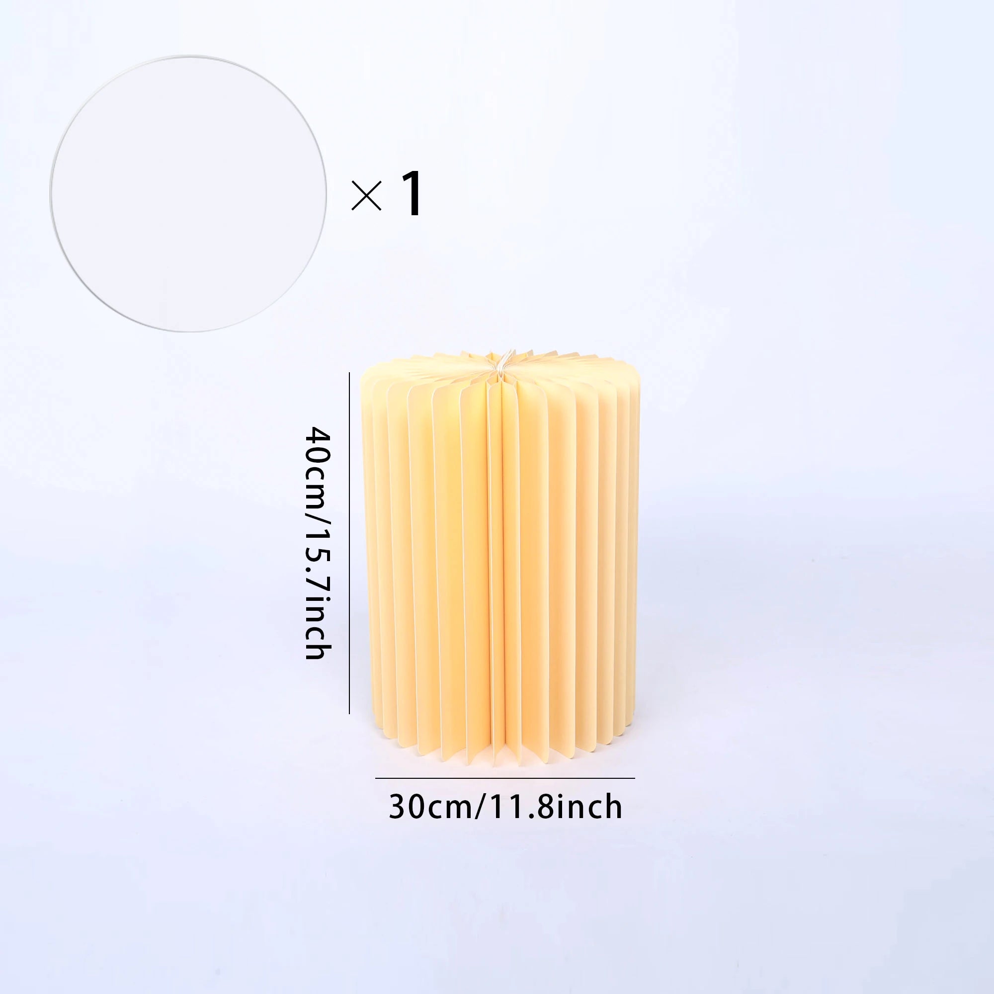 Buffet Risers Food Display Stand Round Table Cake Dessert Stand for Parties Foldable Paper Columns Display for Wedding Birthday