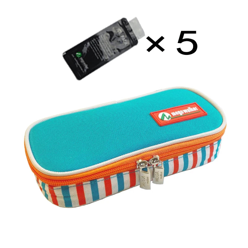 MegaWalke Insulin Cooler Bag Portable Insulated Diabetic Insulin Travel Case Cooler Box Bolsa Termica  Aluminum Foil ice bag