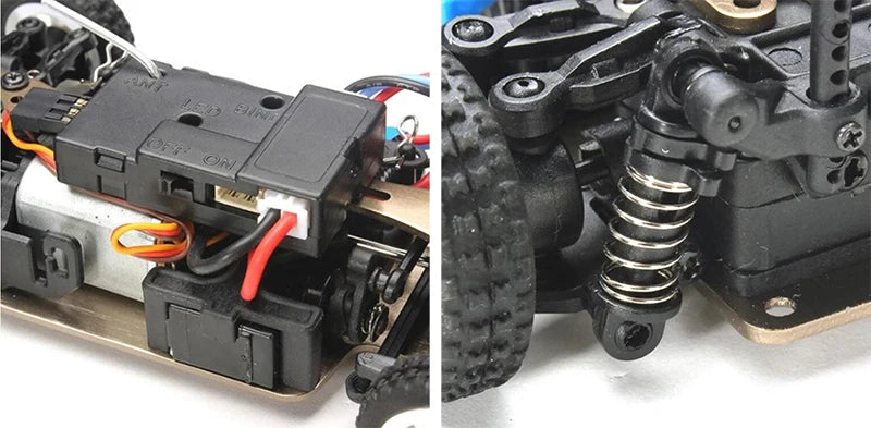 Wltoys K989 K969 284131 Upgrade LCD Version 4WD 1/28 RC High Speed Racing Mosquito 2.4GHz Off-Road RTR Rally Drift Car