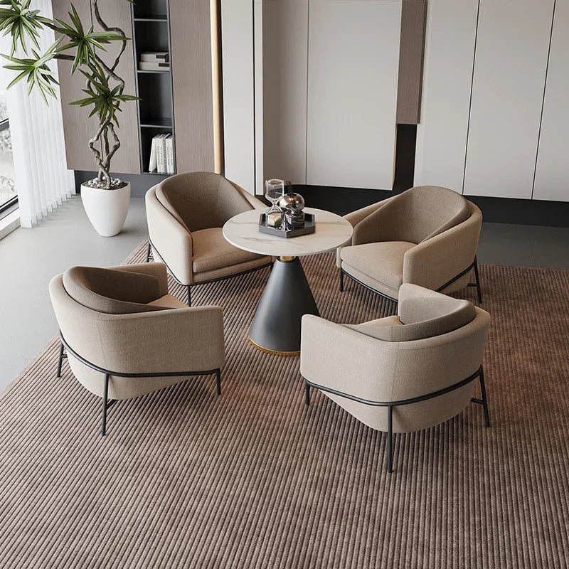 Living Room Chairs Modern Individual Armchairs Relaxing Chair Chaise Lounges Design Armchair Accent Floor Vanity Home Furniture