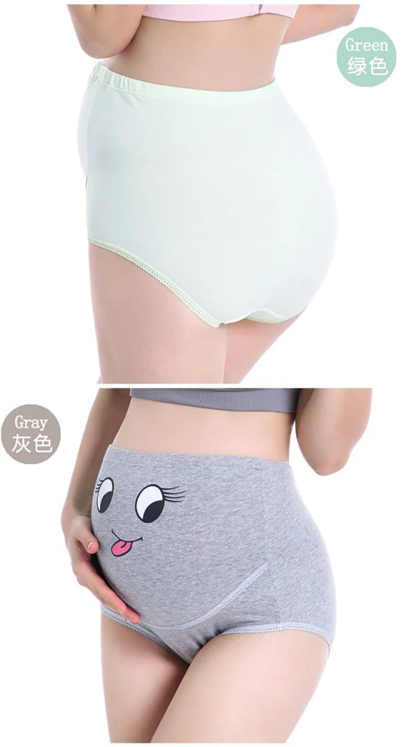 Cotton Panties For Pregnant Maternity Underwear Panty Clothes for Pregnant Women Pregnancy Brief High Waist Maternity Intimates