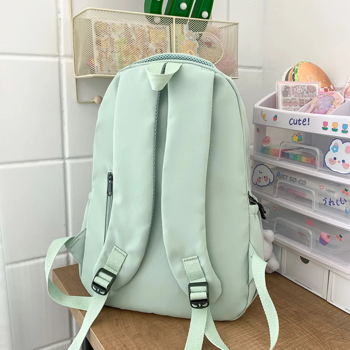 New Female Fashion Men High Capacity Waterproof College Backpack Trendy Women Laptop School Bags Cute Girl Travel Book Bag Cool