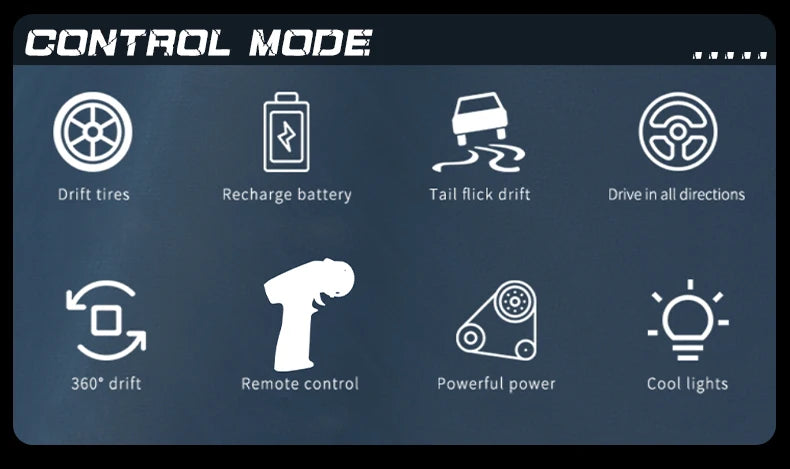 1/64 RC Car Four-Wheel Drive Remote Control Desktop Stunt Car Full Proportions Mini Racing Drift Car Toy Model Boy Gift