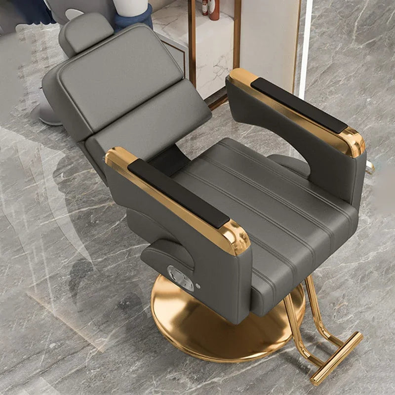 Barber Shop Barber Chair, 360° Rotatable, Hydraulic Lift Chairs, New Design, Customizable Hair Salon Store Furniture Wholesale