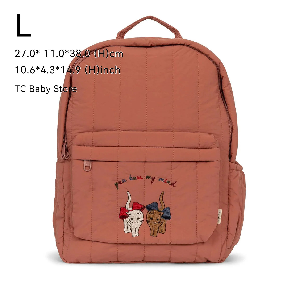 KS Baby Backpack Kids Schoolbag Kindergarten Bags Brand Cherry Lemon Children's Boys Girls Mom Traveling Storage Bag Wholesale