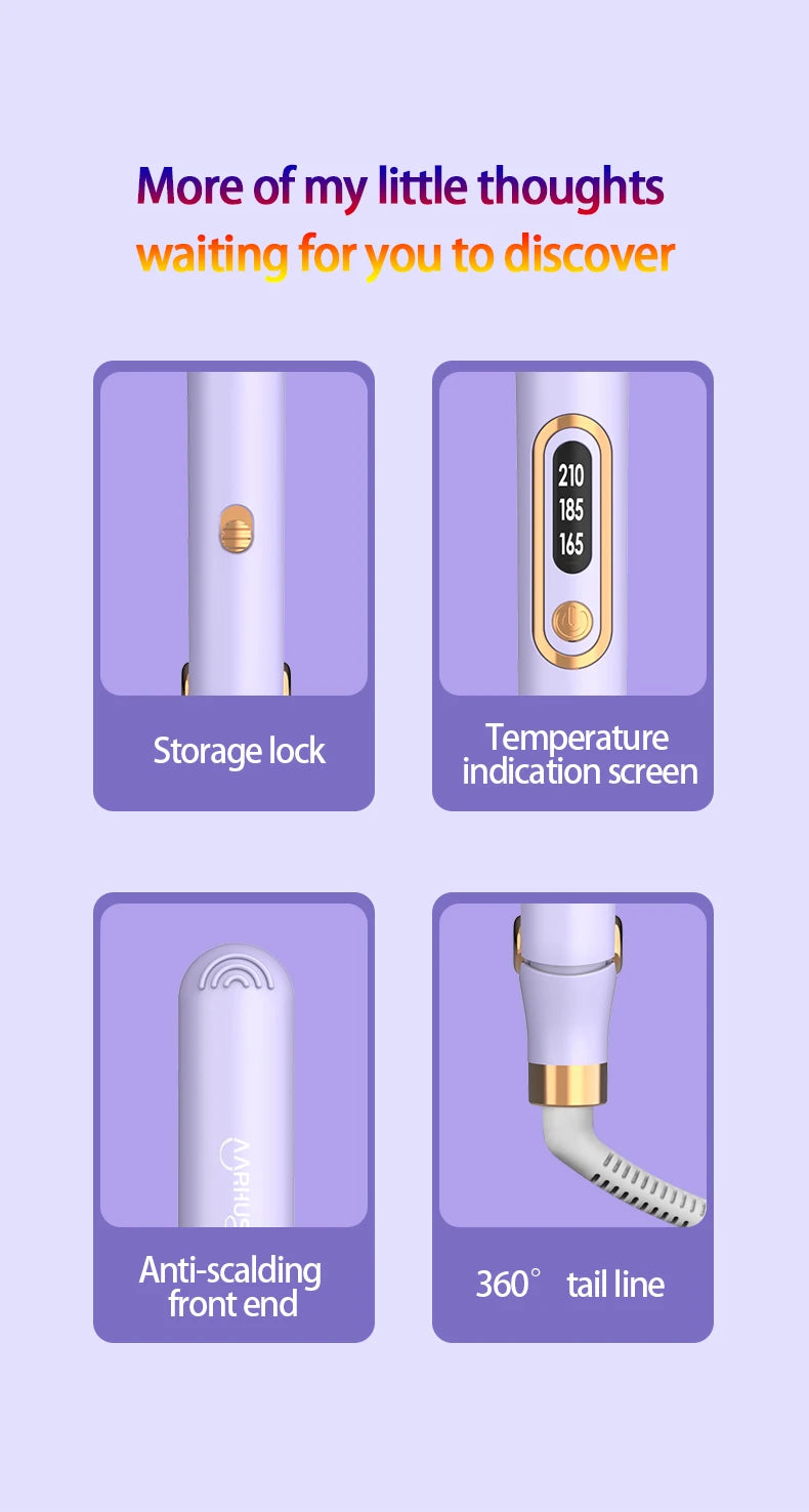 Women's Electric Hairbrush For Xiaomi Straight Hair Curly Hair 2 in 1 Negative Ion Hair Care 10 Seconds Quick Heating Hairbrush