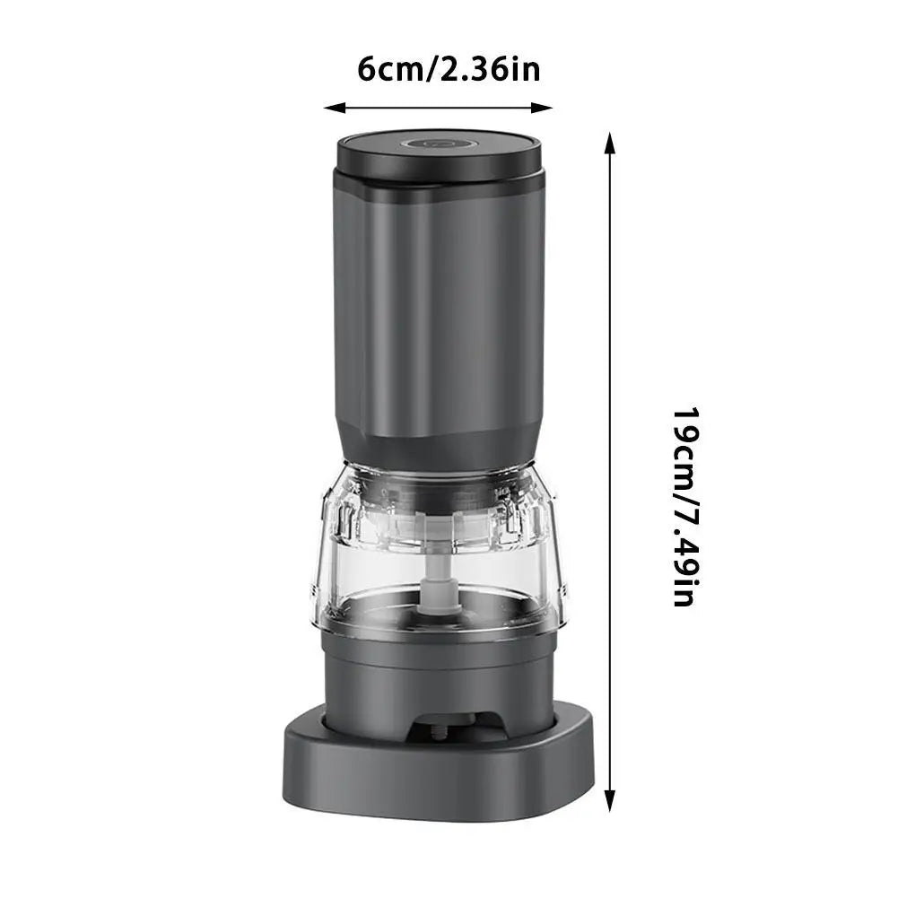 Pepper Grinder Electric Mill Rechargeable Design Kitchen Gadget Fast Grinding Coarse Fine Adjustable Cooking Essential Tools