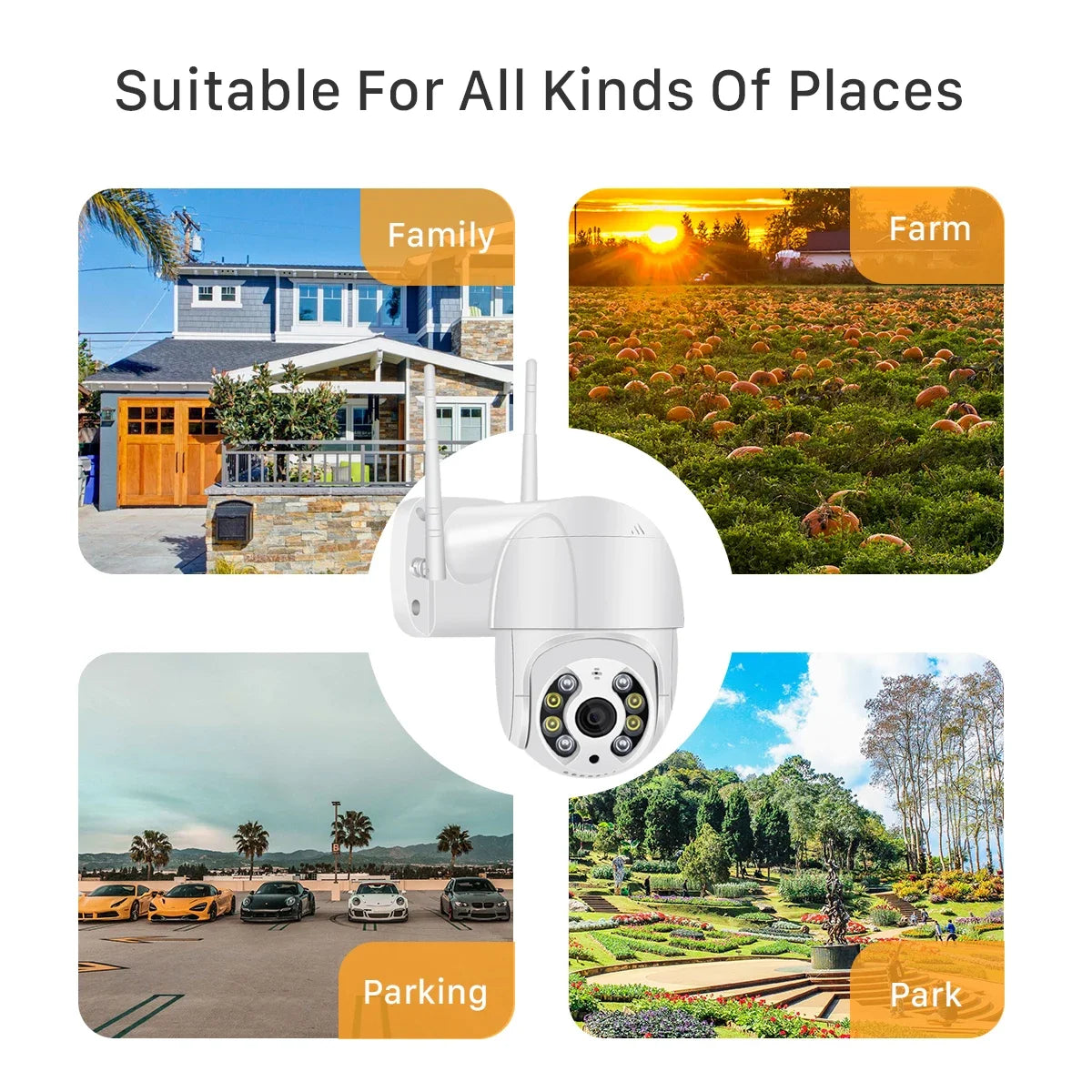 8MP 4K IP Camera 5MP Speed Dome Auto Tracking Camera Smart Home Outdoor Wireless WIFI Camera Surveillance Monitor