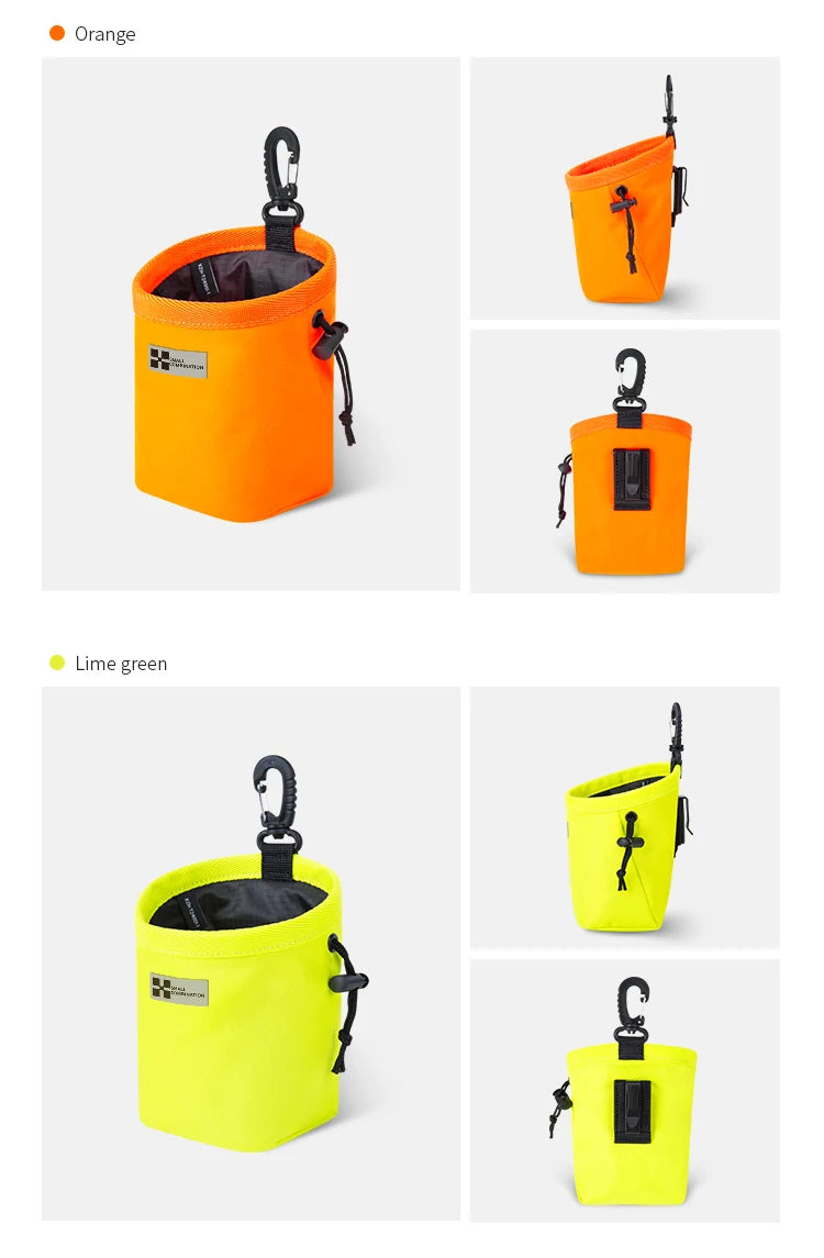 SMALL COMBINATION Portable Dog Training Snack Bag puppy dog snack bag for leash Outdoor pet snacks awards waist bag XZH-T24001-1