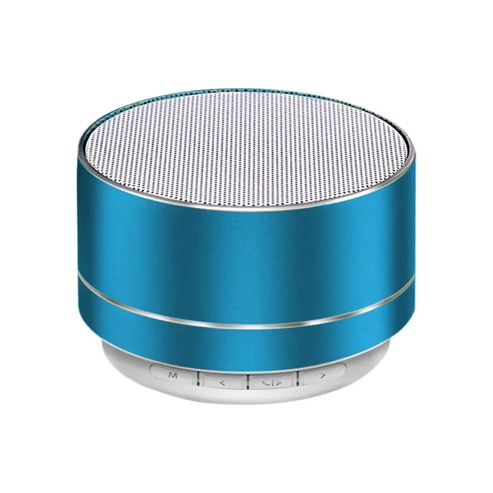 A10 Mini Bluetooth Speaker - Steel Cannon Bass, Stereo Sound, Portable for Outdoor/Gift