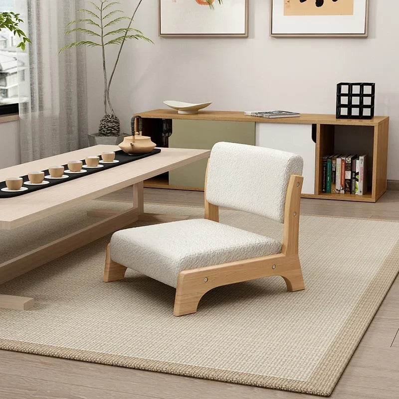 Modern Tatami Lazy Sofa Chair Japanese Living Room Furniture Back Floor Nordic Wind Bay Window Low