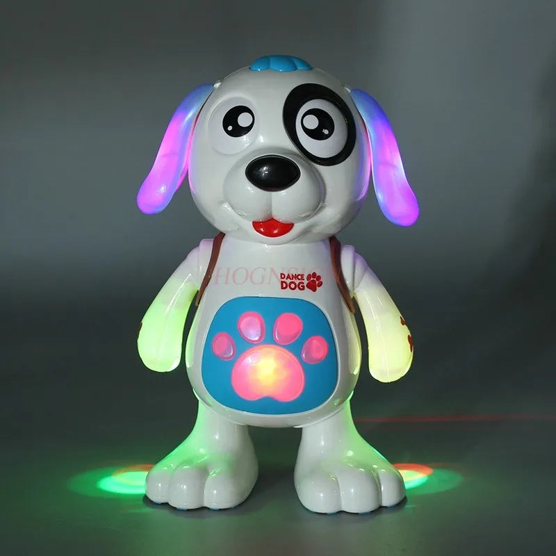 Children's electric robot toy: Dog can walk and dance, puppy