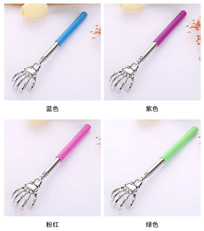 마사지기 Back Scratcher Telescopic Scratching Back Scratcher Massager Kit Scraper Extendable Telescoping Itch Health Products 괄사
