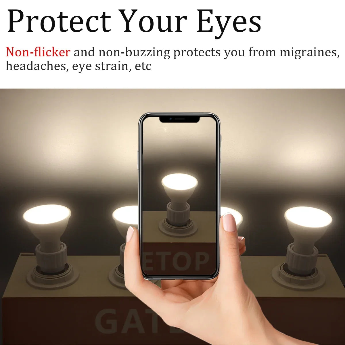 10 Pack Focos Gu10 SpotlightLampara 220V Lled Bulb  Wholesale 9W White Warm 3000k 6000K suitable for Home Commercial Buildings