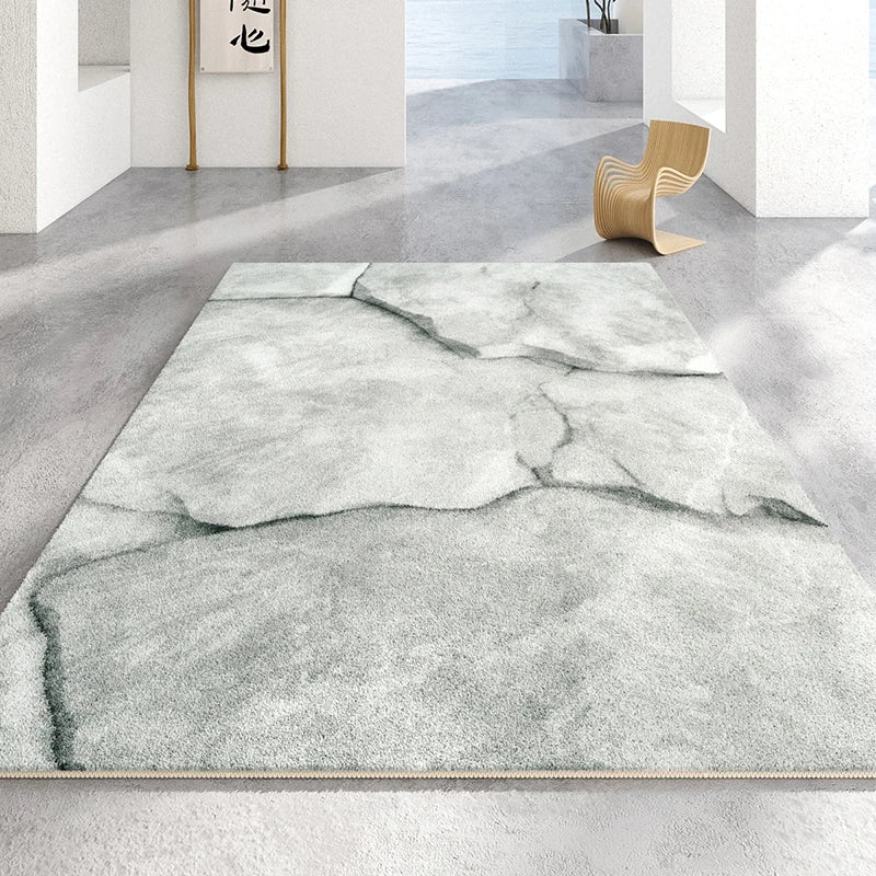 Light Luxury Bedroom Decor Irregular Carpet Large Area Carpets for Living Room Washable Lounge Soft Floor Mat Home Anti-slip Rug