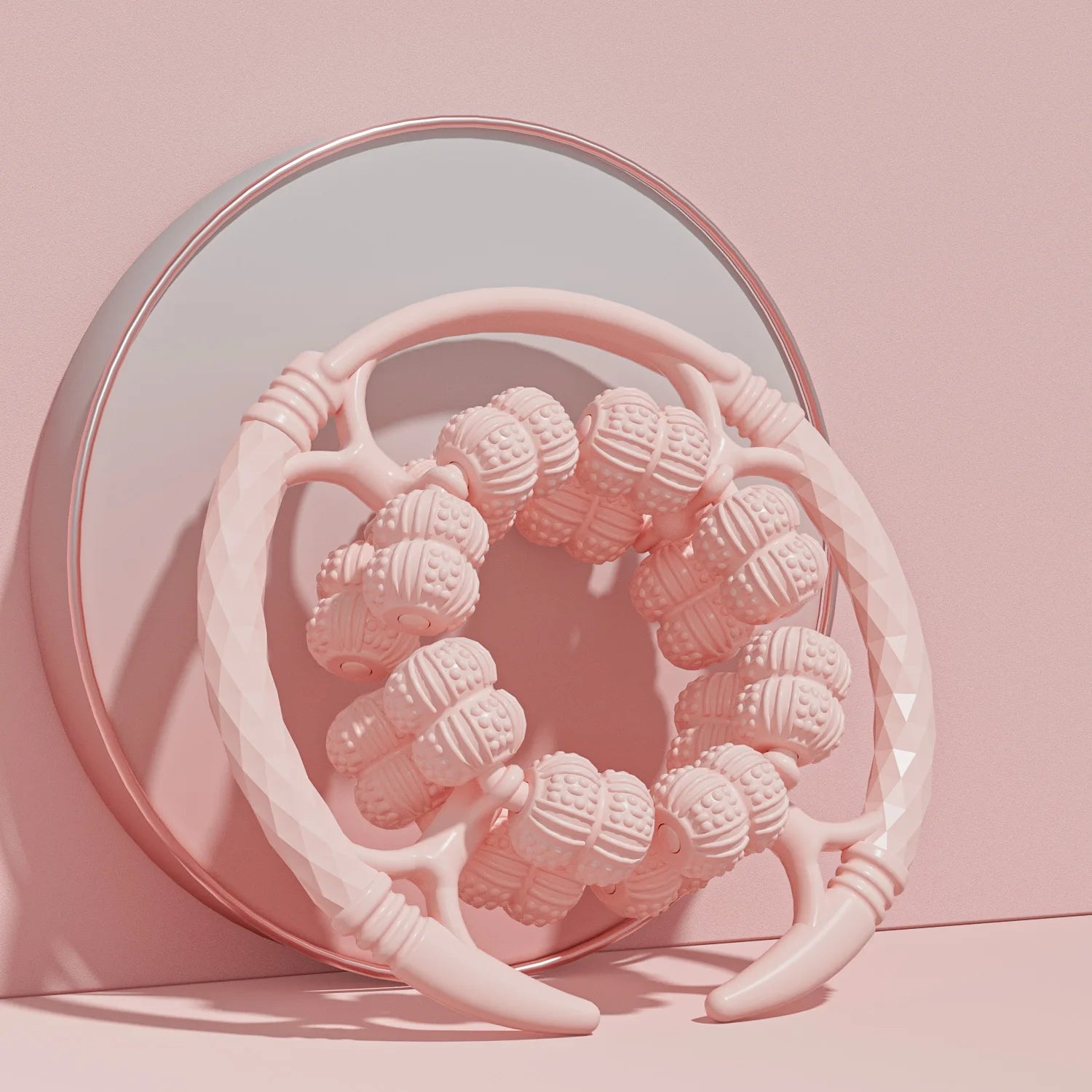 32 Wheel Leg Massager Ring Leg Clamp Roller Leg and Calf Muscle Exercise Home Fitness Relaxation Leg Slimming Tool