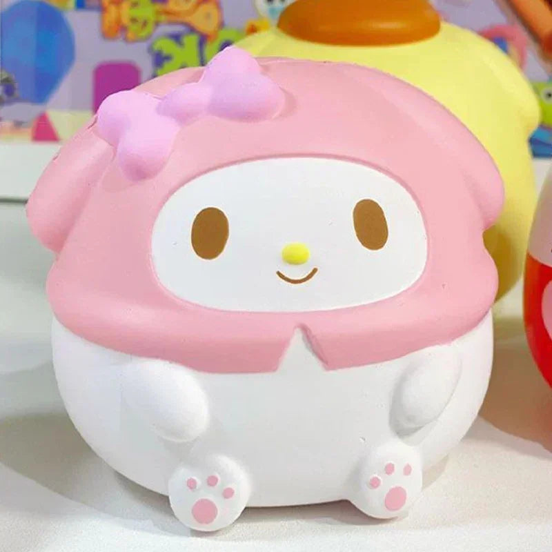 Kuromi Hello Kitty Stress Tabas Squishy Anime Cartoon Free Stuff for Boys Girls Children Pocket Pushy Squeeze Fidget Toys