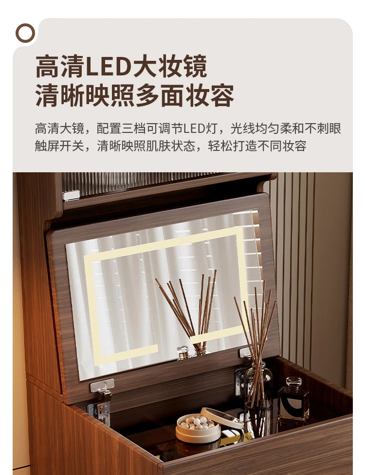 Multifunctional Narrow Nightstands With Drawers Storage Vintage Mid Century Nightstands Classic Elegant Criado Mudo Furniture