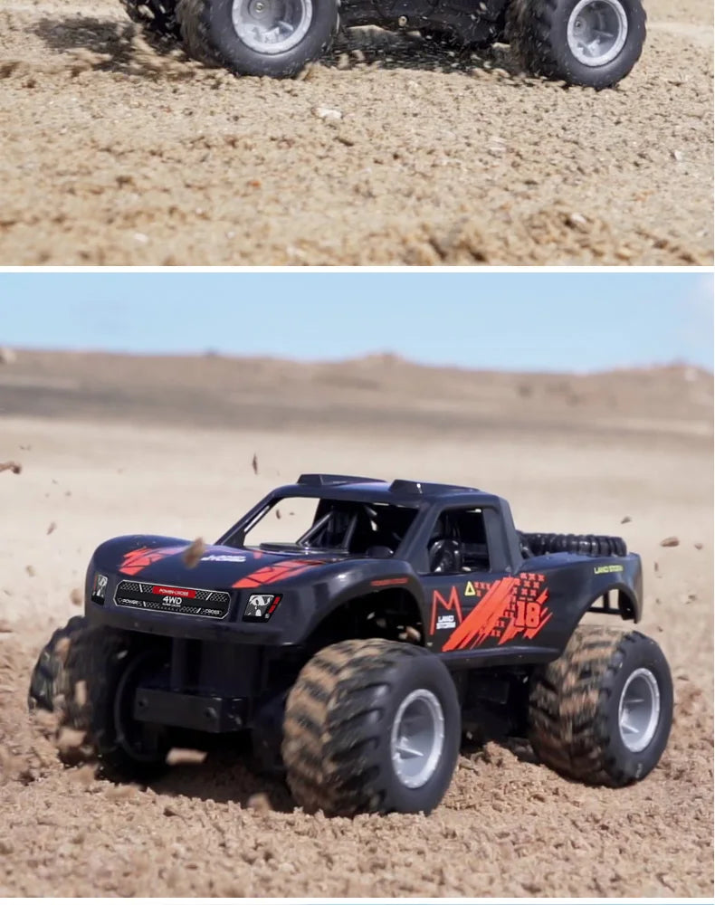 JJRC Q156 4WD 2.4G Amphibious Off-road Climbing RC Flip Stunt Car Racing All-terrain Waterproof Children's RC Toys Gifts