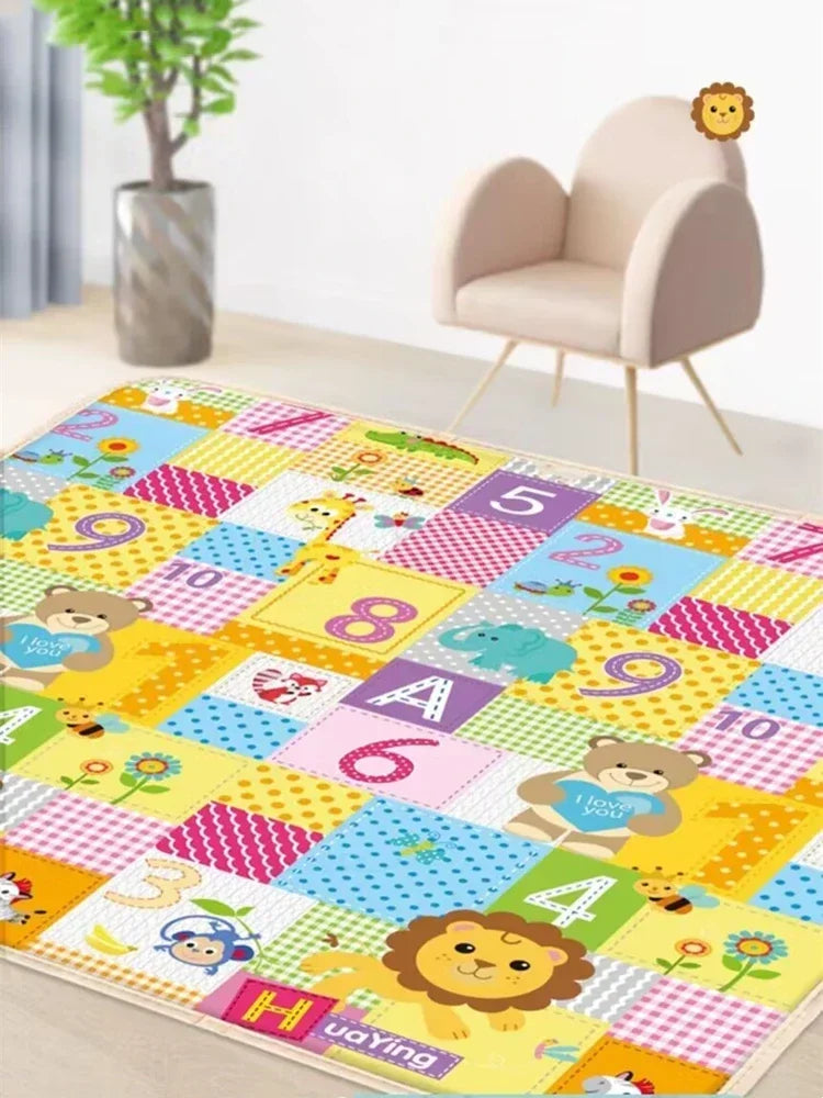 Foldable Baby Foam Play Mats 180cm X100cm Playmat Floor Mats Carpet XPE Mats Floor Crawling Rugs Mat Baby Mat Gift for Kids