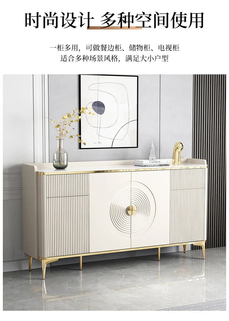 Large Household Living Room Cabinets European Metal Legs Glam Luxury Living Room Cabinets Nordic Modern Szafka Vintage Furniture