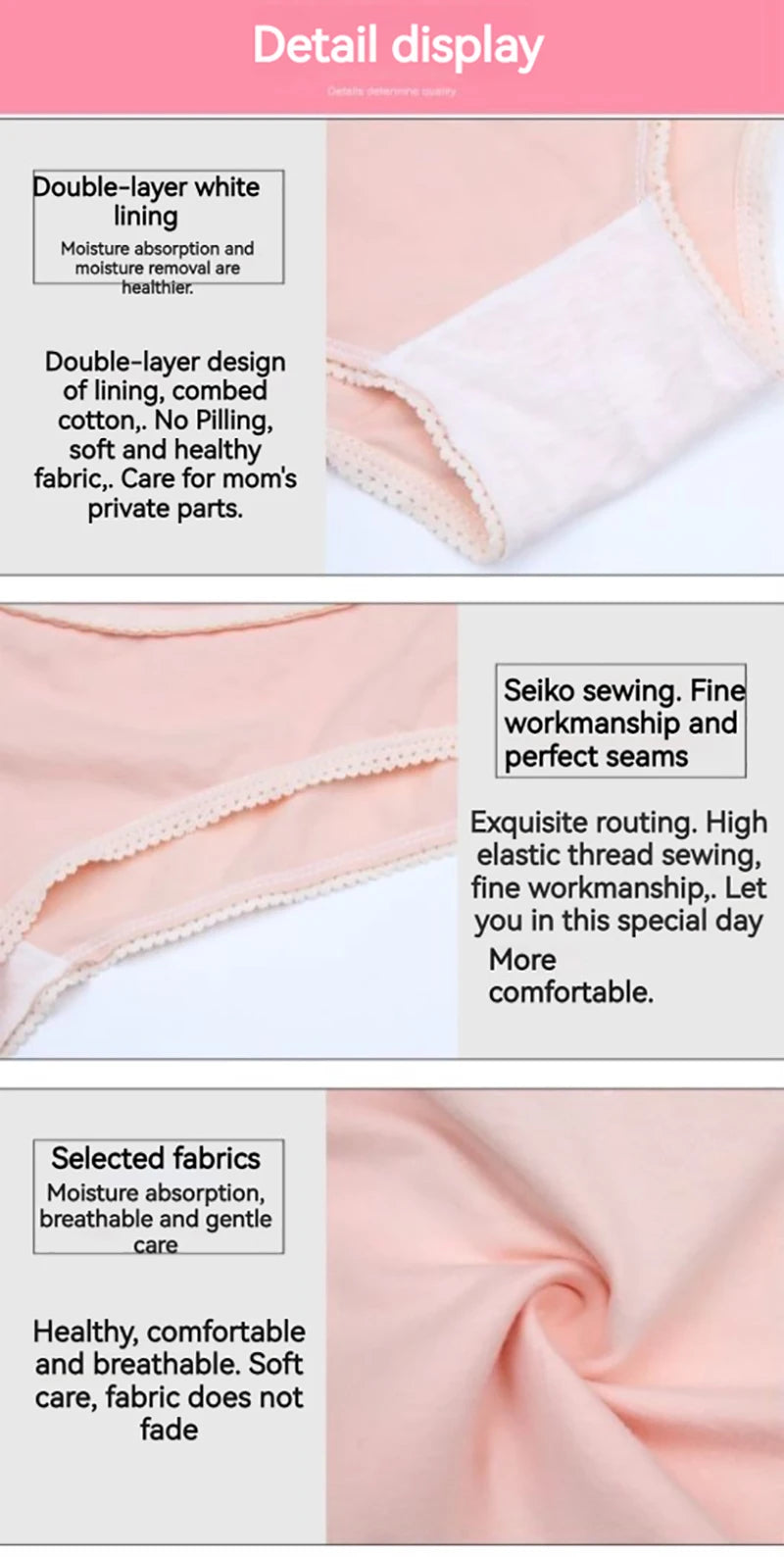 Cotton Panties For Pregnant Maternity Underwear Panty Clothes for Pregnant Women Pregnancy Brief High Waist Maternity Intimates