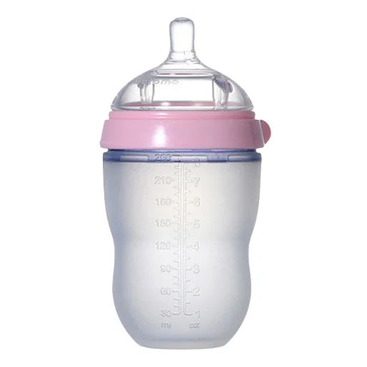 Baby Bottle with Silicone Handle Baby Bottle Photography Accessories 0-36 months 150ml 240ml Baby Boys and Girls