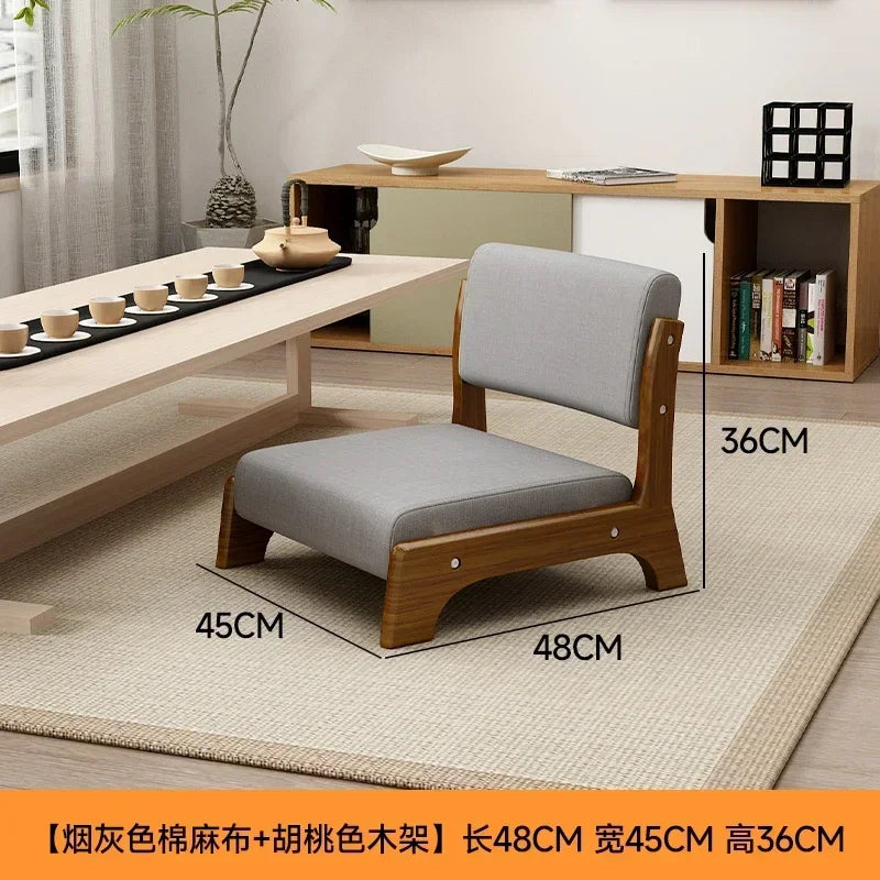 Modern Tatami Lazy Sofa Chair Japanese Living Room Furniture Back Floor Nordic Wind Bay Window Low