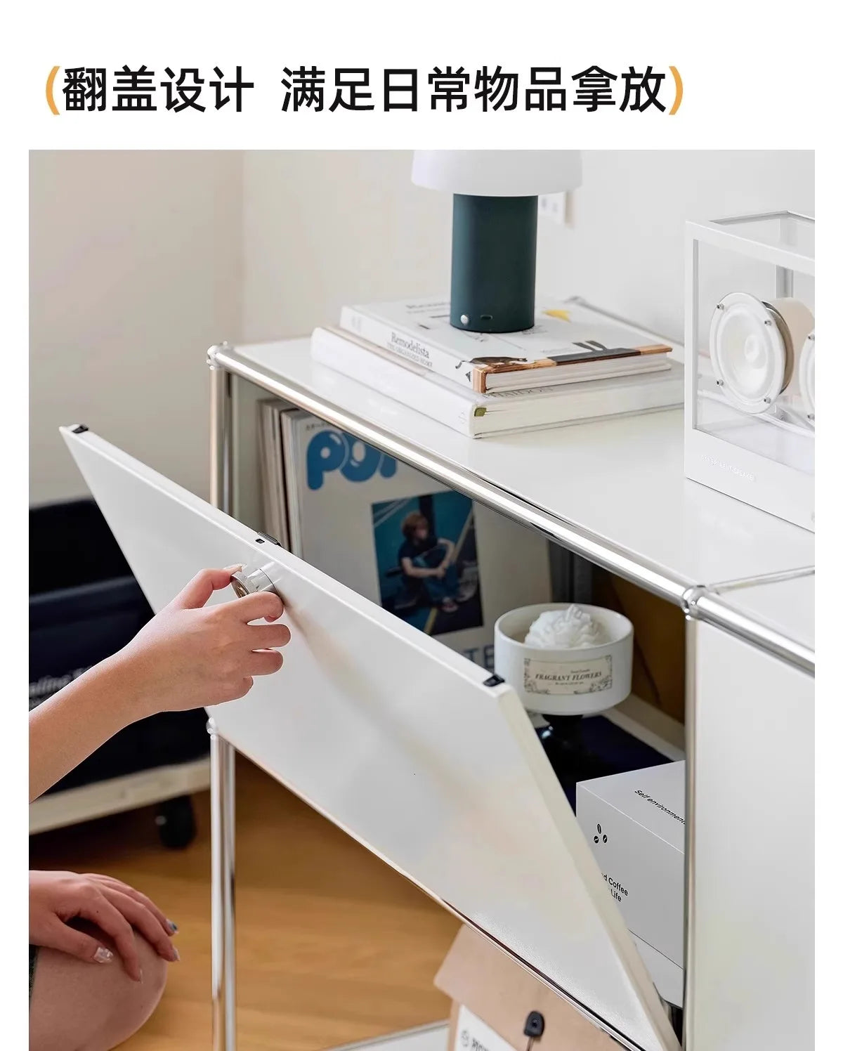 Cabinet for living room Storage locker drawer type storage Bedroom chest of drawers Organizer furniture Dual cabinet combination