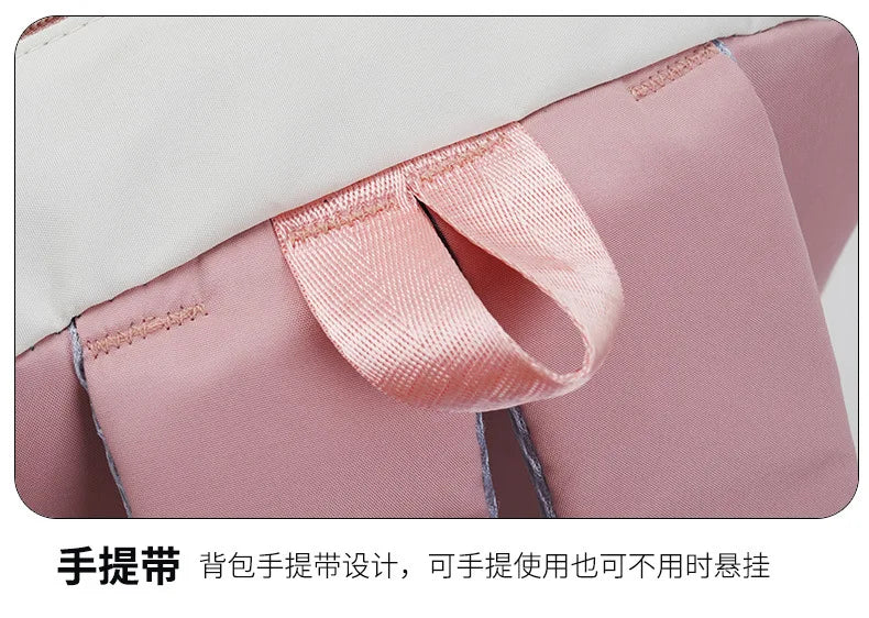 Stitch Disney Girls Schoolbag with Pencil Bags Women Travel Bag New Backpacks for Student Children Large Capacity Bookbag Gifts