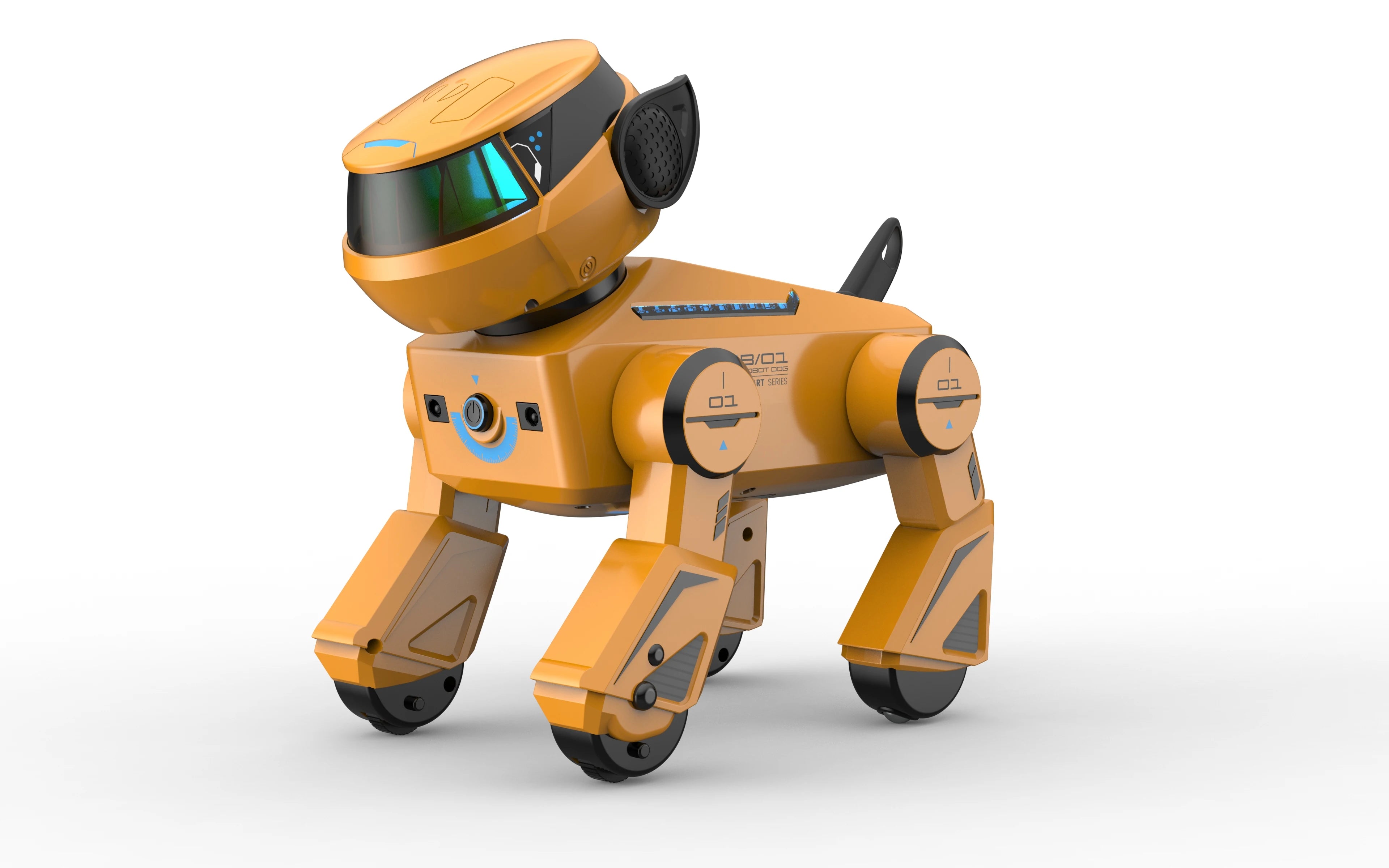 Smart RC Robot Dog Electronic Animal Pets Robot Puppy Birthday Christmas Gift Laser Programming Walking Funny Singing Dancing