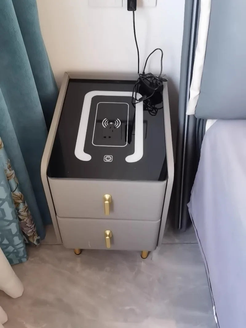 Night Table Bedside Nightstands Bedroom Bedside Furniture Gamer Narrow Bed Desk Nordic Drawer Closets Meubles De Chambre