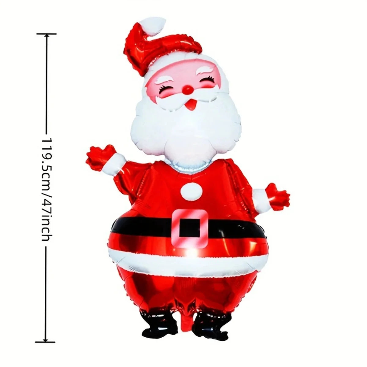 119cm Large Santa Claus Aluminum Foil Balloon for Christmas Party Decorative Supplies New Year 2025 Decor Gifts