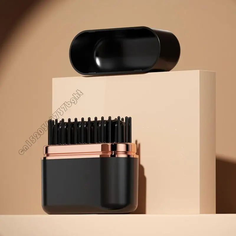 4XFB Wireless Hair Straightening Brush Styling Tool Hair Straightener Brush Convenient Electric Hot Comb Hair Straighteners