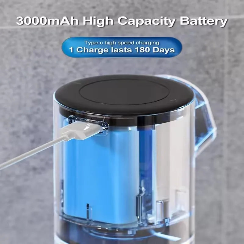 Xiaomi Automatic Foaming Soap Dispenser Touchless HD LED Time And Temperature Display 5-Level Adjustable IPX6 11Oz/320Ml