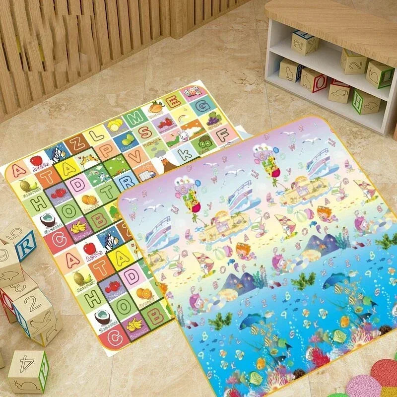 New Thick Playmat EPE Foam Crawling Carpet Baby Play Mat Blanket Children Rug for Kids Educational Toys Soft Activity Game Floor