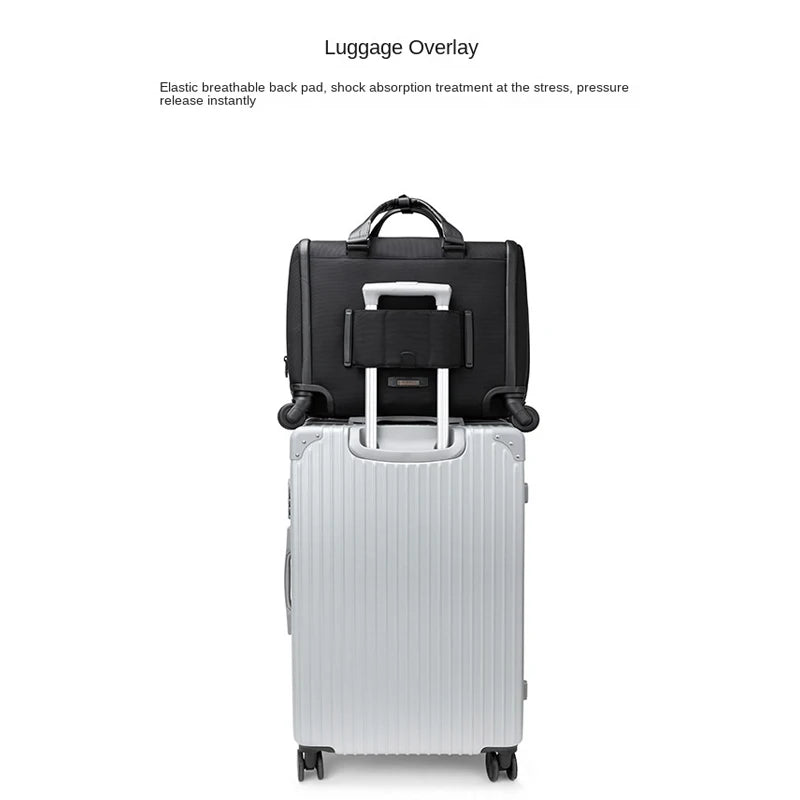 18 inch Travel Suitcases Rolling Luggage Business Boarding Laptop Bag Oxford Cloth Trolley Case With wheels Carry on luggage