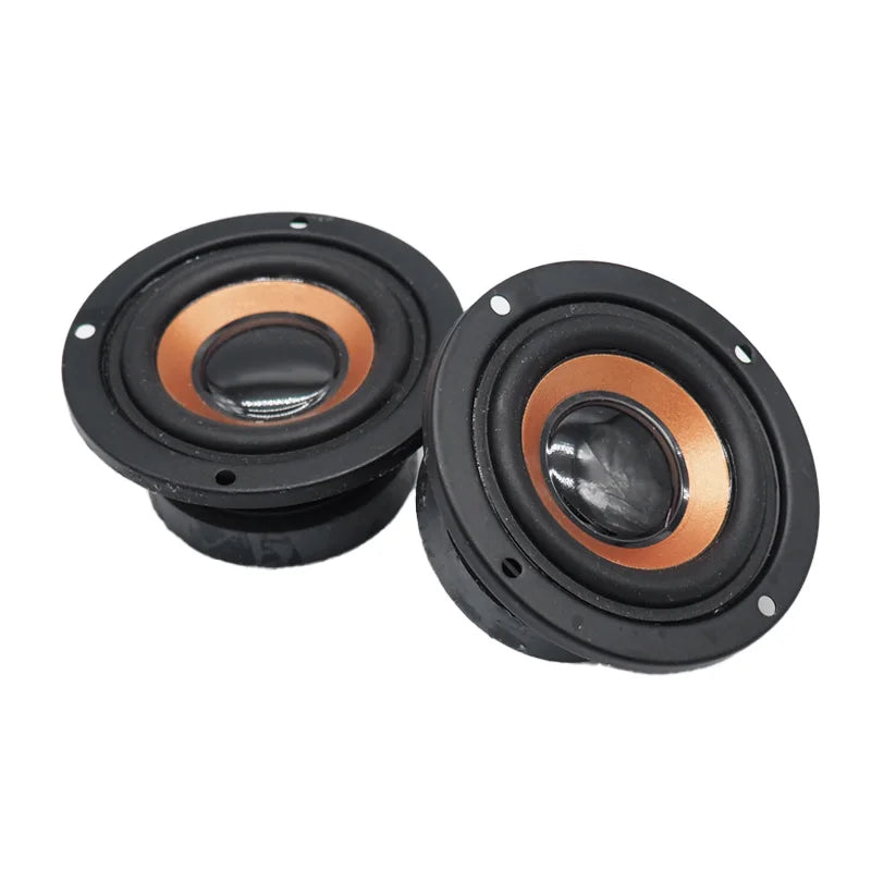2 pcs/lot 63mm 4 ohm 5W Speakers Subwoofer 45 Core Magnetic Round Bass Loudspeaker DIY Mini Portable Bluetooth Speaker
