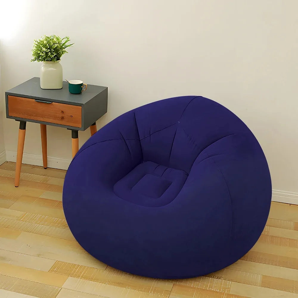 Large Lazy Inflatable Sofa Chairs PVC Lounger Seat Bean Bag Sofas Pouf Puff Couch Tatami Living Room Supply Outdoor Camping