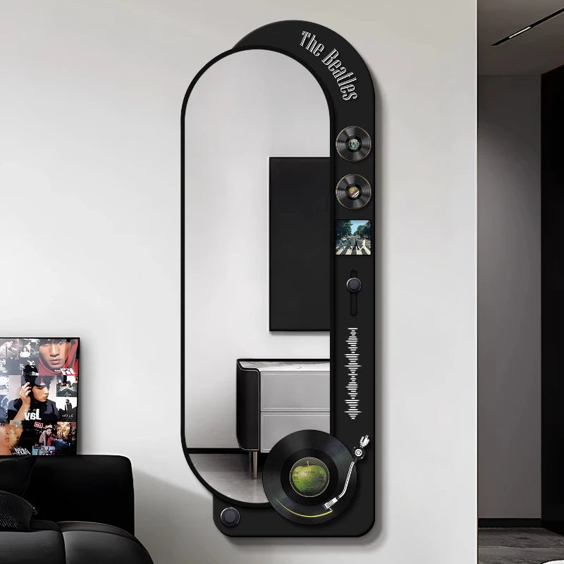 Children's Room Decoration Home Luxury Living Room Decorations Aesthetic Floor Mirror With Lighting Bathroom Decor Bedroom Deco