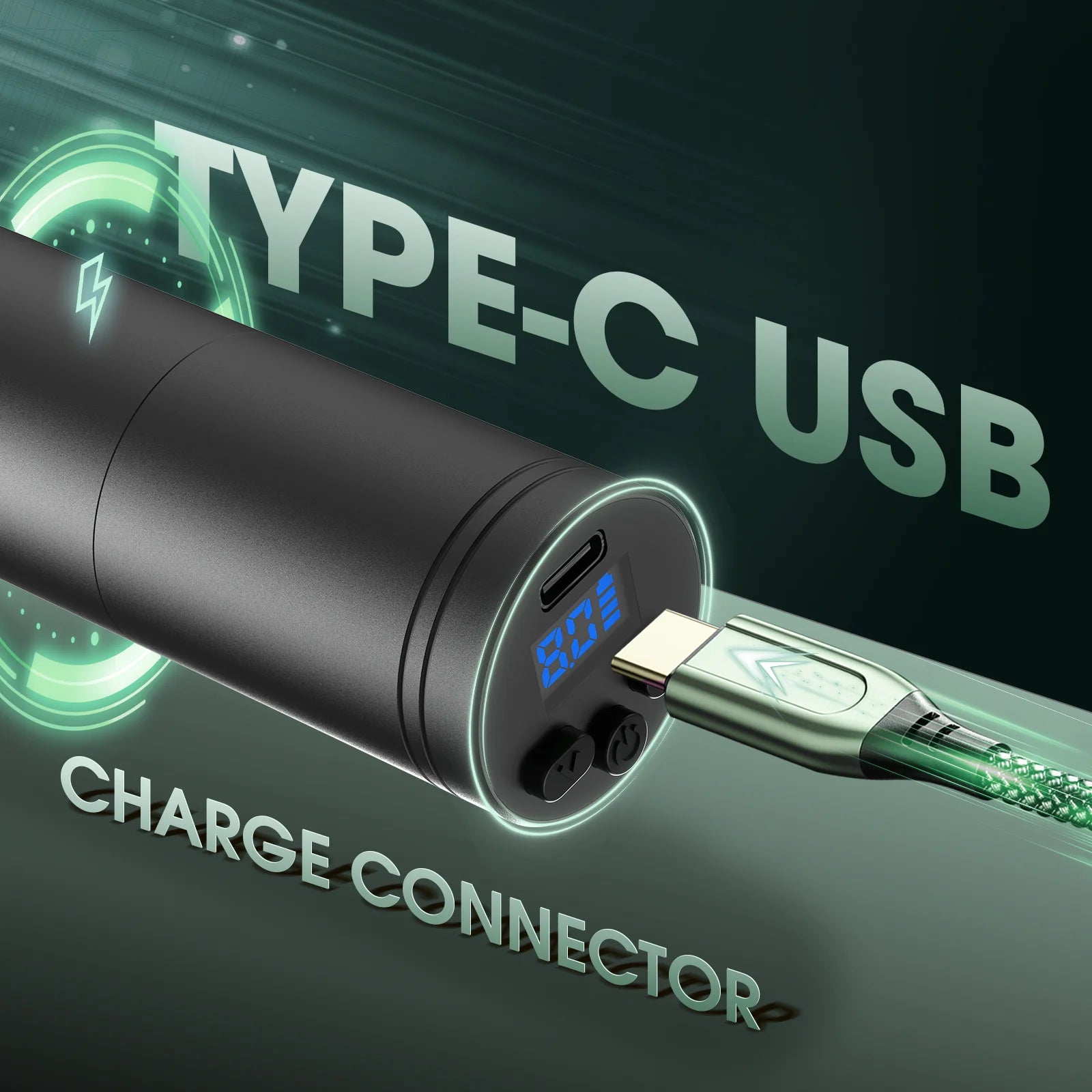 INKIN Unltra one Wireless Tattoo Pen Machine 1600mAh Capacity Led Display Power Supply for Tattoo Cartridge Needles  Machine