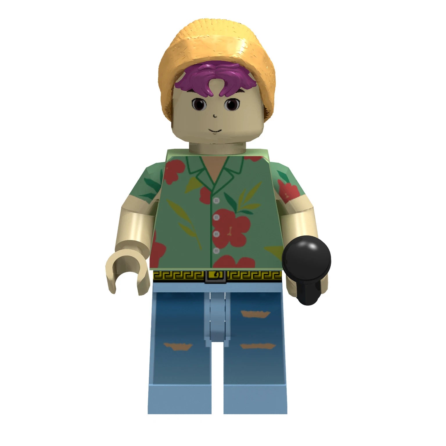 New Kpop Demon Hunters Mini Action Figure Building Blocks Toy Peripherals Desk Decoration Collection Figures Toy Christmas Gift