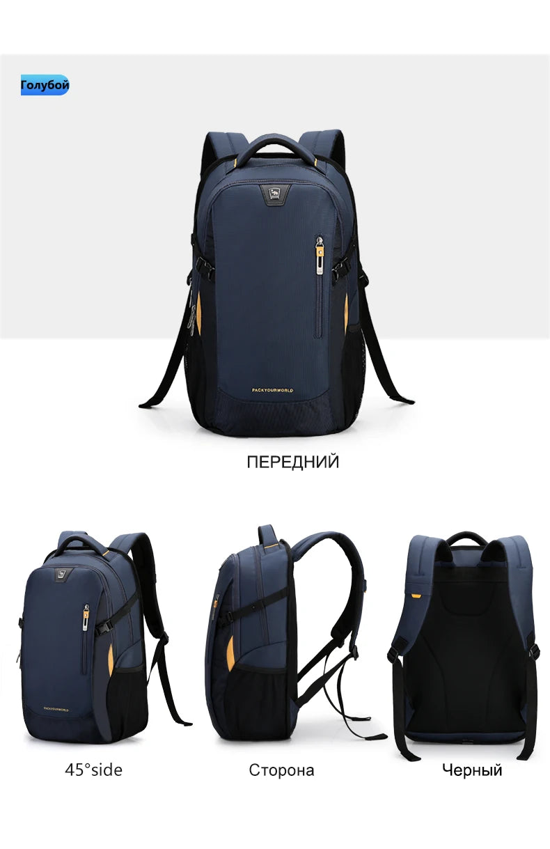 OIWAS Laptop Backpacks 15.6 Inch School Bags Waterproof Nylon 29L Casual Shoulder Bagpack Travel Teenage Men's Backpack Mochila