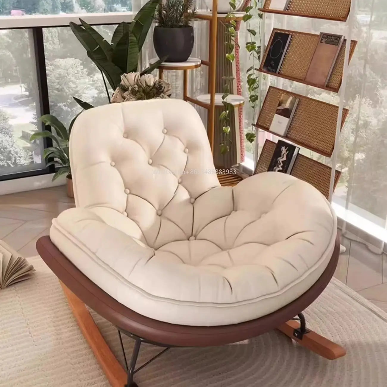 Furnished Lazy, Sofa, Penguin, Rocking Chair, Recliner, Balcony, Outdoor, Home, Bedroom, Leisure Chair, Living Room, Chair