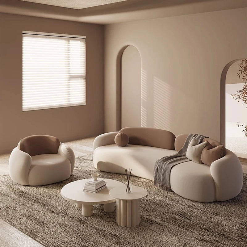 Storage Accent Living Room Sofas European Luxury Minimalist Modern Sofa Aesthetic Neoclasical Double Sofa Bed Room Furniture