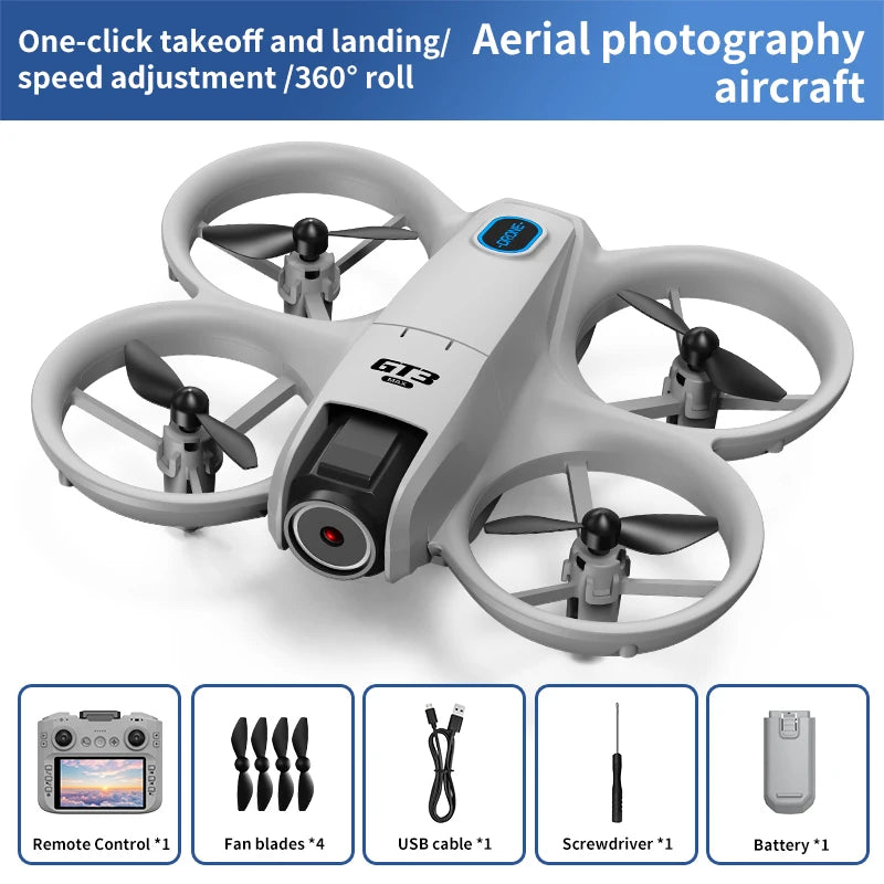Original GT3 MAX Drone 8K Professional HD Aerial Photography Remote Control Aircraft 5G HD Dual Camera Mini Quadcopter Toy UAV
