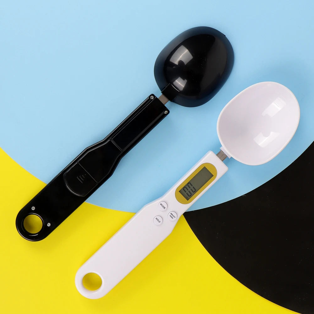 500g/0.1g Spoon Scale LCD Digital Kitchen Measuring Spoon Electronic Food Weight Scale Milk Coffee Cake Baking Accessories