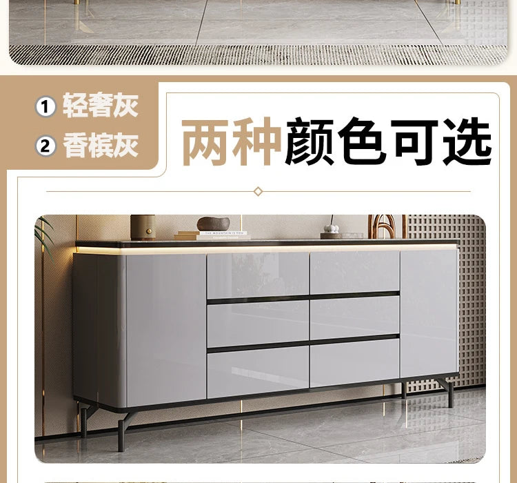 Simple Space Saving Cabinets Living Room Portable Storage Modern Trendy Display Cabinet Simple Luxury Vitrina Furniture