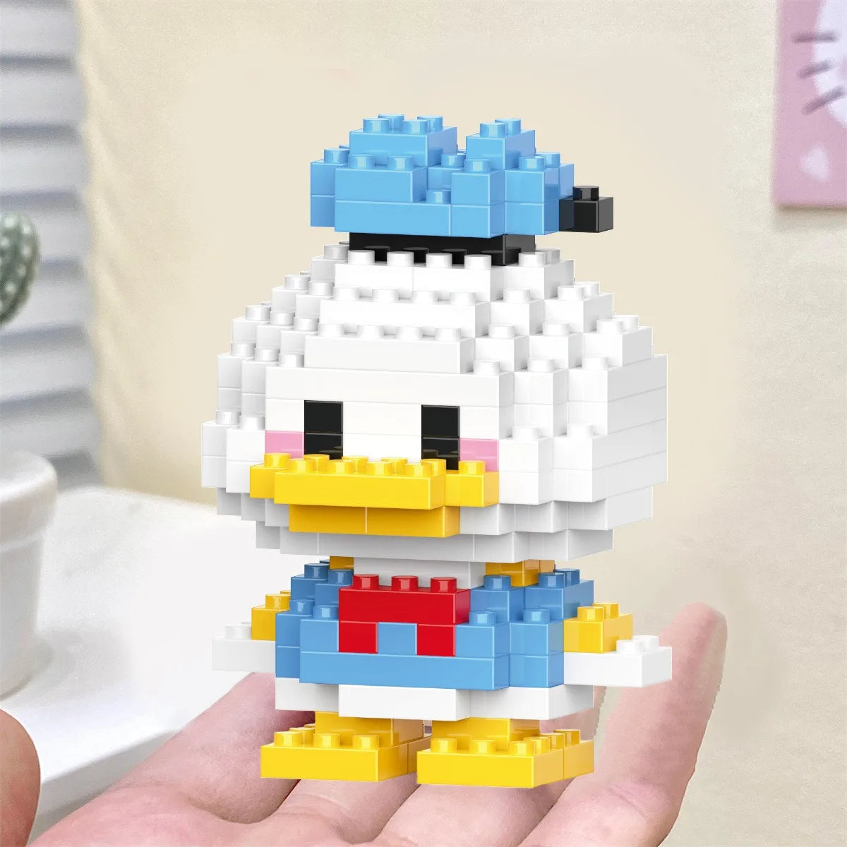 Disney Anime Princess Building Blocks Stitch Mickey Mouse mini Action toy Figures Blocks Toys Bricks Assemble Toys Kids Gifts